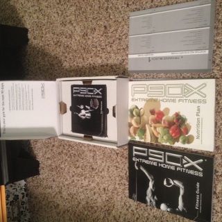P90X Extreme Home Fitness Complete Set w Fitness Guide Nutrition Plan