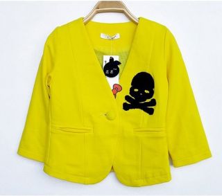 Kids Childrens Girls Cute Clothes Jacket Vest Pant Outfits Sets Sz3 8Y 3 Colors