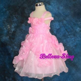 Pink Wedding Flower Infant Girl Pageant Dress 18M 24M