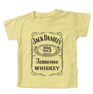 Baby T Shirt 'Jack Daniel's Whisky' Boy Girl Rock Gift Fathers Day Cute JD