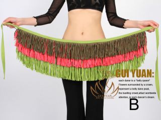 2013 Tribal Belly Dance Costume Hip Scarf Belt Wrap Tassels