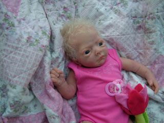 Soft Silicone Baby Doll Precious by Lilianne Breedveld