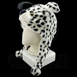 Dalmatians Big Ear Dog Mascot Plush Fancy Costume Hat