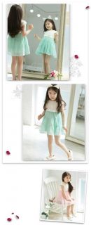 1pc Baby Girls Toddler Kids Lace Rose Party Dress Cool Outfit Clothes