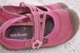 Osh Kosh Sophia Mary Janes Pink Shoes Size 6