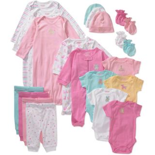 New 21pc Wholesale Lots Baby Infant Girl Clothes 0 3 6M