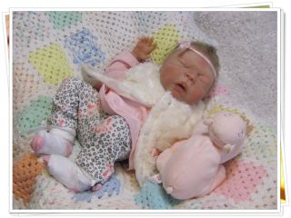 Solid Silicone Sierra by Helen Connors Sweet Newborn Baby Girl