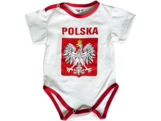 JPOL07 Poland Brand New Baby Bodysuit Body Suit Polska