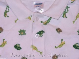 Boys Gymboree Frog Pond Shirt 12 18 Polo Onesie