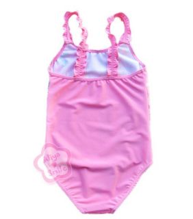 1pc Princess Baby Girl Swimsuit Pink Toddler Kid Swimwear Bathing Suit Sz 2T 6