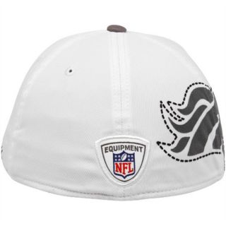 Denver Broncos TU23Z Pro Shape White Cap Hat Sz s M