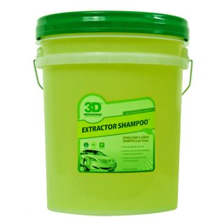 3D Upholstery and Carpet Extractor Shampoo 5 Gallon