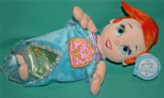 Disney Little Mermaid Baby Ariel in Blanket Disney Princess Ariel Plush Doll New