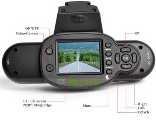 Original V2000GS Ambarealla Car DVR Dash Camera Full HD 1080p 30fps with GPS
