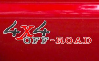 Carbon Fiber 4 x 4 Offroad Truck Sticker Kit Decals for Ford Chevy Nissan Toyota