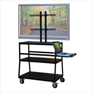 VTI Wide Body Cart for up to 47" Flat Panel TV w/ Pull Out Shelf   FPC4420E