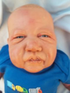 Clay OOAK Reborn Boy Art Baby Doll