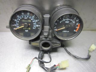 Kawasaki 1982 KZ750 Spectre Shaft Drive Gauges Speedometer Tachometer Clocks