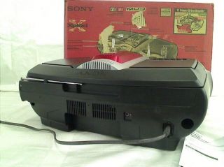 Sony CFDG700CP CD Boombox Radio Cassette Recorder