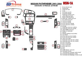 2004 Nissan Maxima Dash Kit