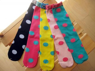 New Leg Warmers 2 7 Baby Leggings Toddler 5 Styles U Pick Socks Polka Dot 0277D