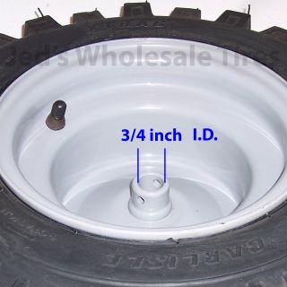 1 16x6 50 8 16 650 8 Snow Blower Thrower Tiller Tire Rim Wheel Assembly Left