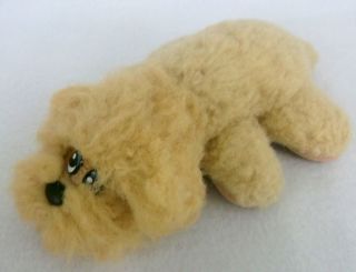 RARE Vintage Pound Puppies Newborn Puppy Furries 10" Brown Plush Dog Tonka