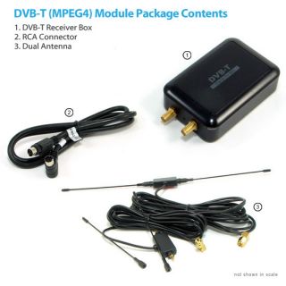 6 2" Double 2Din Car GPS DVD Player Radio Stereo DVB T TV MPEG4 Dual Antenna USB