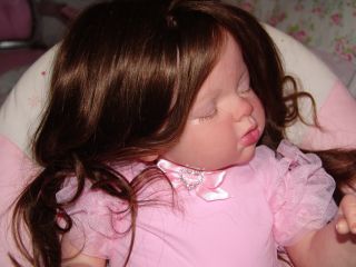Reborn Arianna Tatiana Fake Baby Toddler Lifelike Doll Reva Schick Lifelike WOW