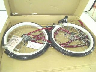 Pacific Shorewood Men's Cruiser Bike 26 inch Wheels Burgundy $159 99