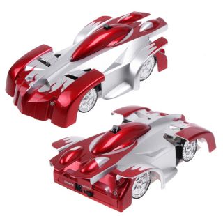 RC Remote Control Wall Floor Climbing Racing Car Toy Red