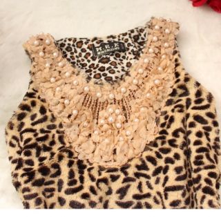 New Toddler Girls Fleeced Leopard Waistcoat Tutu Sundress Princess Skirt Outwear