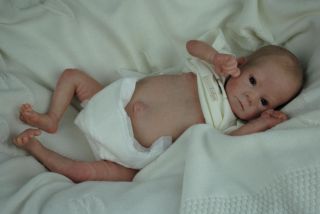 Bespoke Babies 'Meredith' Bonnie Brown Reborn Baby Boy Tummy Plate