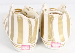 Juicy Couture Gold Shoes Girls 4 9 12mos NWD