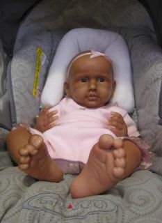 AA Ethnic Baby Girl Reborn Doll Niah Andrea Arcello