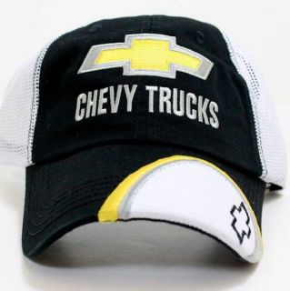 Chevy Trucks Yellow Black White Men's Hat by CFS 93806