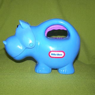 Little Tikes Speak N Glow Blue Hippo Halloween Animal Flashlight Fun Sounds Kids