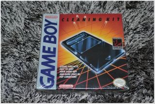 Pack SEALED Game Boy Classic Battery Pack Light Boy Cleaning Game Mario