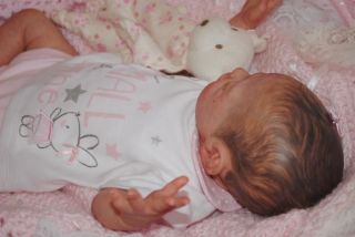 Beautiful Lincoln by Laura Lee Eagles Reborn Baby Girl Painted Hair L E 264