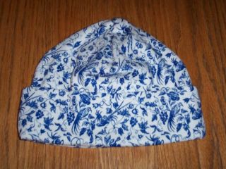 Floral Print Cap Baby Shower Gift Soft Cotton Knit Hat