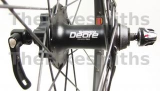 Sun Rhyno Lite Shimano Deore Front Mountain Bike Disc Wheel 26" Black 6 Bolt