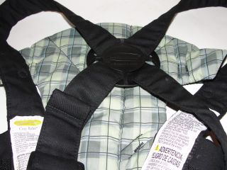 Infantino Cozy Rider Infant Baby Carrier Black Green