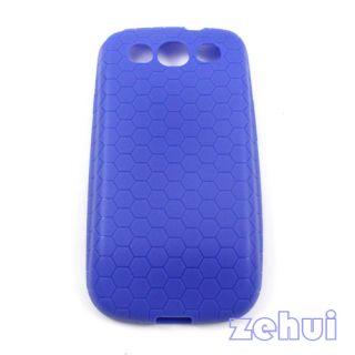 Silicone TPU Extended Battery Back Cover Case for Samsung Galaxy S3 SIII I9300
