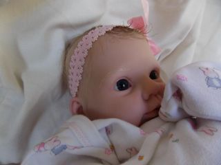 Mimi's Nursery Reborn Doll Baby Girl Ashley Marie Life Like Baby