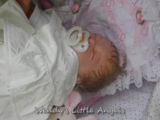 Beautiful Lifelike Reborn Baby Doll Created by Wendy's Little Angels