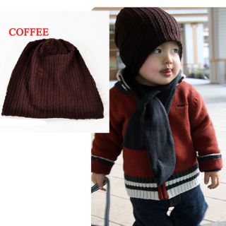 Chic Children Baby Boy Beanie Hats Infant Trendy Cap 5 Colors to Choose Winter