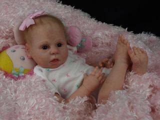 Reborn Baby OOAK Linda K Smith Nicole Newborn Infant Girl Doll