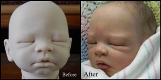 TSD Stunning Reborn Baby Boy Spit Bubbles 3D Skin Texture Painted Hair