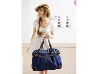 2012 New Korean Style Fashion Cute Girl Casual Canvas Bag Shopper Boat Tote Bag
