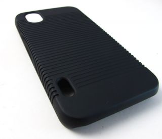 Black Hard Case Cover Belt Clip Holster LG Marquee LS855 Phone Accessory